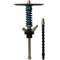 Кальян Mamay Coilovers Micro Шахта Бірюза Пружина Чорна