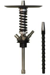 Кальян Mamay Coilovers Micro Шахта Срібло Пружина Чорна