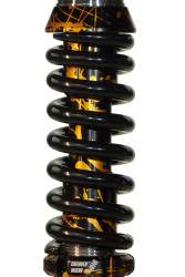 Кальян Mamay Coilovers Micro Шахта Чорна З Золотими Бризками Пружина Чорна