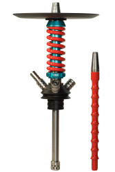 Кальян Mamay Coilovers Micro Шахта Бірюза Пружина Червона