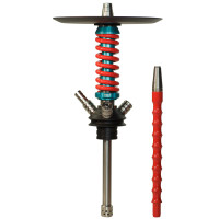 Кальян Mamay Coilovers Micro Шахта Бірюза Пружина Червона
