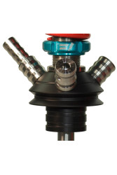 Кальян Mamay Coilovers Micro Шахта Бірюза Пружина Червона