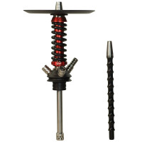 Кальян Mamay Coilovers Micro Шахта Червона З Чорними Бризками Пружина Чорна