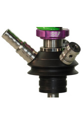 Кальян Mamay Coilovers Micro Шахта Фіолетова Пружина Зелена