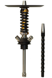 Кальян Mamay Coilovers Micro Шахта Золото - Камуфляж Пружина Чорна