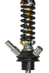 Кальян Mamay Coilovers Micro Шахта Золото - Камуфляж Пружина Чорна