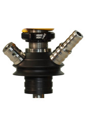 Кальян Mamay Coilovers Micro Шахта Чорна Пружина Жовта