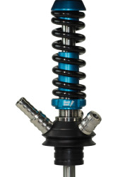 Кальян Mamay Coilovers Micro Шахта Блакитна Пружина Чорна