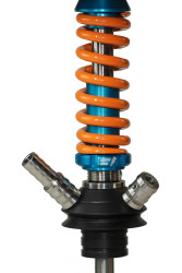 Кальян Mamay Coilovers Micro Шахта Блакитна Пружина Помаранчева