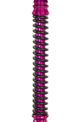 Кальян Mamay Coilovers Шахта Рожевий Лак Пружина Чорна Неохром