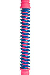 Кальян Mamay Coilovers Шахта Рожева Флюоресцентна / Пружина Блакитний лак