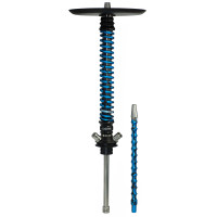 Кальян Mamay Coilovers Anod Шахта Чорна / Пружина Сині бризи