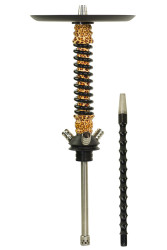 Кальян Mamay Coilovers Print Mini Шахта Леопард Пружина Чорна