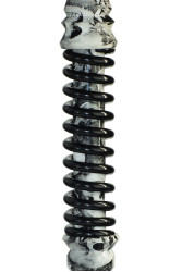 Кальян Mamay COILOVERS MINI Print Шахта Черепи / Пружина Чорна