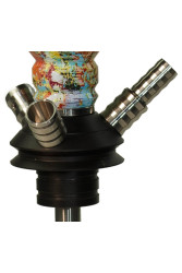 Кальян Mamay Coilovers Print Mini Шахта Картина Пружина Чорна