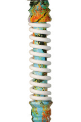 Кальян Mamay Coilovers Print Mini Шахта Картина Пружина Бiла