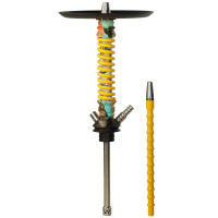 Кальян Mamay Coilovers Mini Print Шахта Картина Пружина Жовта