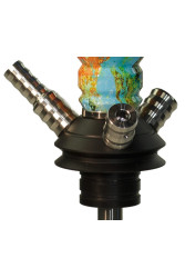 Кальян Mamay Coilovers Mini Print Шахта Картина Пружина Блакитна