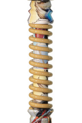 Кальян Mamay Coilovers Mini Print Шахта Marvel Пружина Бежева