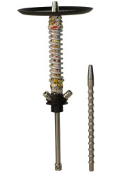 Кальян Mamay Coilovers Mini Print Шахта Mexico Пружина Срібляста