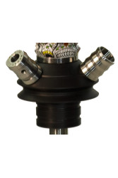 Кальян Mamay Coilovers Mini Print Шахта Mexico Пружина Срібляста