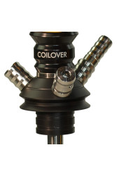 Кальян Mamay Coilovers Anodized Aluminium Mini Шахта Космос Пружина Чорна