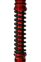 Кальян Mamay Coilovers Mini Шахта Червоний Лак Пружина Чорна