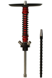 Кальян Mamay Coilovers Mini Шахта Червоний Лак Пружина Чорна