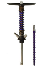 Кальян Mamay Coilovers Mini Шахта Бронзовий Лак Пружина Фіолетова