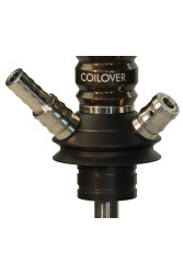 Кальян Mamay Coilovers Mini Шахта Бронзовий Лак Пружина Фіолетова