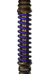 Кальян Mamay Coilovers Mini Шахта Бронзовий Лак Пружина Фіолетова