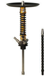 Кальян Mamay Coilovers Anodized Aluminium Mini Шахта Золото - Камуфляж Лак Пружина Чорна
