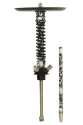 Кальян Mamay Coilovers Print Mini Шахта Черепа Пружина Чорна