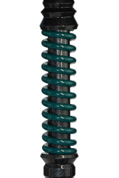 Кальян Mamay Coilovers Mini Print Шахта Карбон / Пружина Темно - Бірюзова