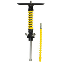Кальян Mamay Coilovers Mini Print Шахта Карбон / Пружина Жовта
