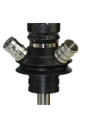 Кальян Mamay Coilovers Mini Print Шахта Карбон / Пружина Жовта