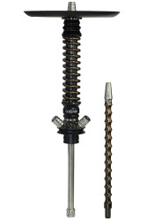 Кальян Mamay Coilovers Mini Шахта Чорна / Пружина Бронза (основа крапки)