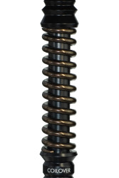 Кальян Mamay Coilovers Mini Шахта Чорна / Пружина Бронза (основа крапки)