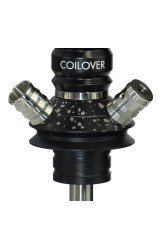 Кальян Mamay Coilovers Mini Шахта Чорна / Пружина Бронза (основа крапки)