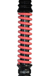 Кальян Mamay Coilovers Mini Шахта Чорна / Пружина Рожевий (основа космос)