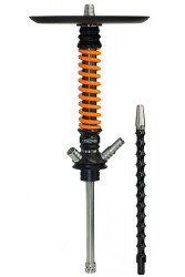 Кальян Mamay Coilovers Mini Шахта Чорна / Пружина Помаранчева (основа космос)