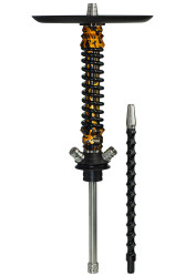 Кальян Mamay Coilovers Mini Anod Шахта Золото бризки / Пружина Чорна