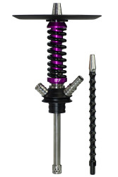 Кальян Маmаy Coilovers Micro Шахта Фіолетова / пружина Чорна