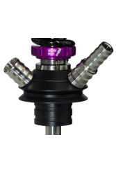 Кальян Маmаy Coilovers Micro Шахта Фіолетова / пружина Чорна