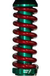 Кальян Маmаy Coilovers Micro Шахта Зелений / пружина Червоний лак