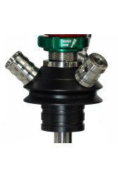 Кальян Маmаy Coilovers Micro Шахта Зелений / пружина Червоний лак