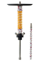 Кальян Mamay Coilovers Mini Print Шахта Кітті Пружина Жовта