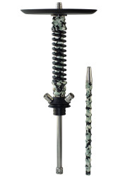 Кальян Mamay Coilovers Mini Print Шахта Піксель Пружина Чорна