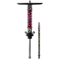 Кальян Mamay Coilovers Mini Print Шахта Шахта Хутро Пружина Рожевий лак