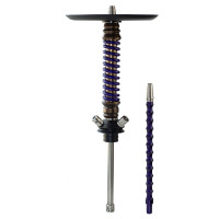 Кальян Mamay Coilovers Mini Шахта Бронза Пружина Фіолетовий лак